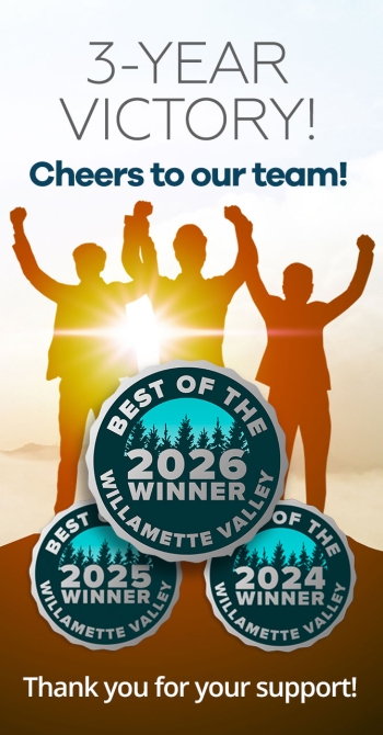 Best of the Willamette Valley 2026 Silver Award